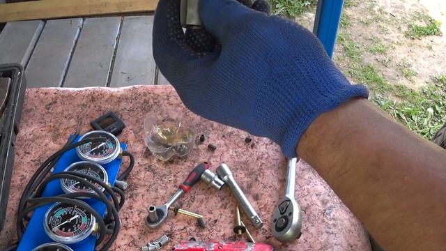 Снятие и установка натяжителя цепи ГРМ на Yamaha Diversion XJ900
