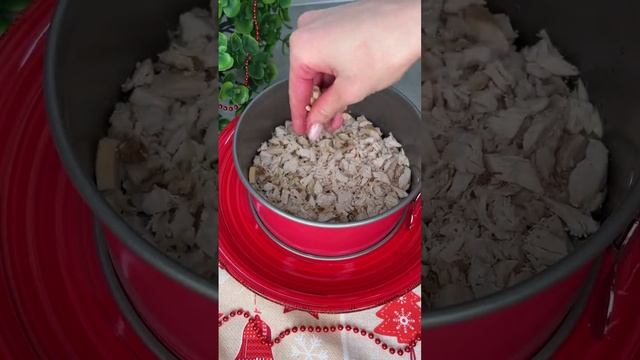 Вкусный салат из курицы, свеклы и сыра 🌲