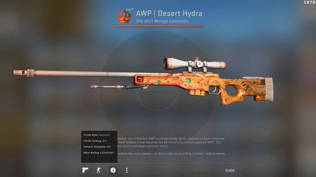 calmest awp hydra opening