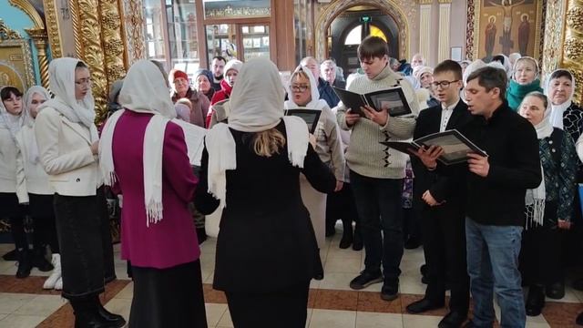 Фестиваль колядок в городе Енакиево. Колядка «Святий вечiр»