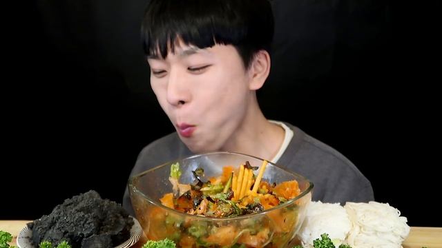 뼈 속까지 시원한 새콤달콤 물회 호로록 Cold Raw Sea Food Soup Mukbang Eating Show シーフード 海鲜 Hải sản Морепродукты 먹방