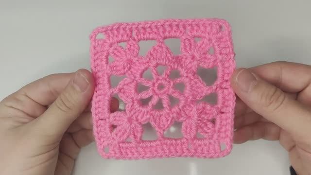 ✨ Восхитительный Квадратный Мотив Крючком - Вязание крючком для начинающих