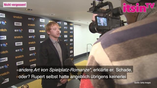 Rupert Grint: Glaubt er an Liebe zwischen Tom Felton & Emma Watson?