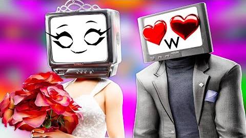 TV WOMAN got MARRIED !_ (skibidi toilet Animation)