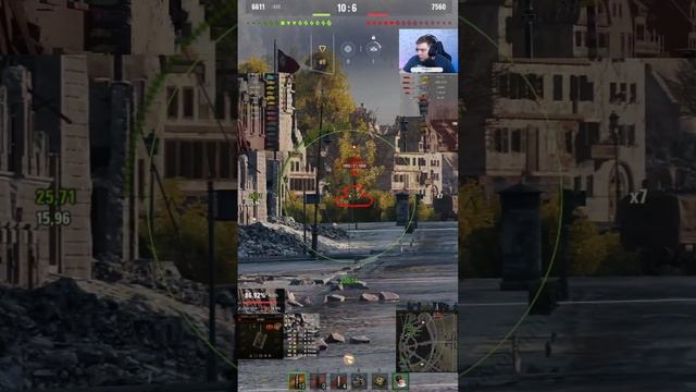 Яркие моменты со стрима FV4005 Stage II part 16 #mirtankov #hopperplaytv #shorts #worldoftanks #wot