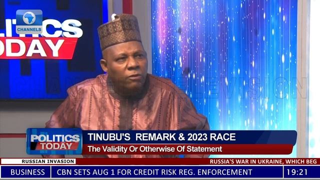 2023: Tinubu Is The Best Option For APC - Kassim Shettima | Politics Today