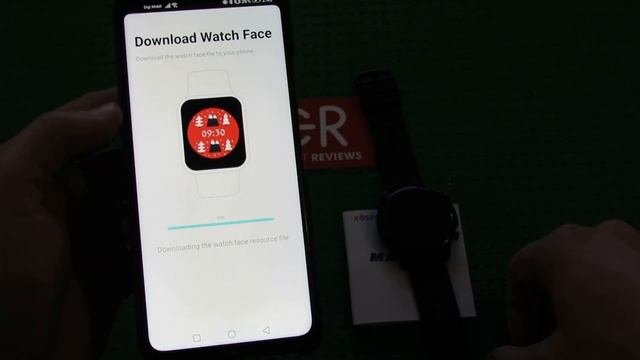 Pairing KOSPET Magic 4 Smartwatch with smartphone via Da Fit Android application