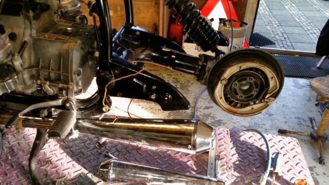 Building a BMW R80 caferacer