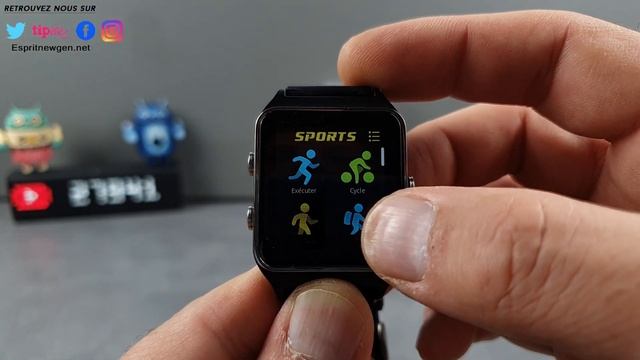 HolyHigh P1C Test,  Smart Sport Watch IP68 GPS