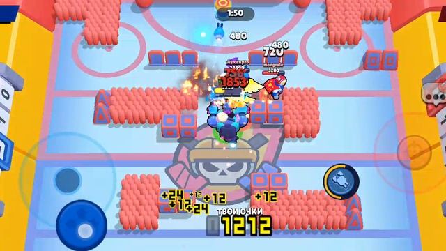 игра в brawl Stars но у меня почему-то залагало