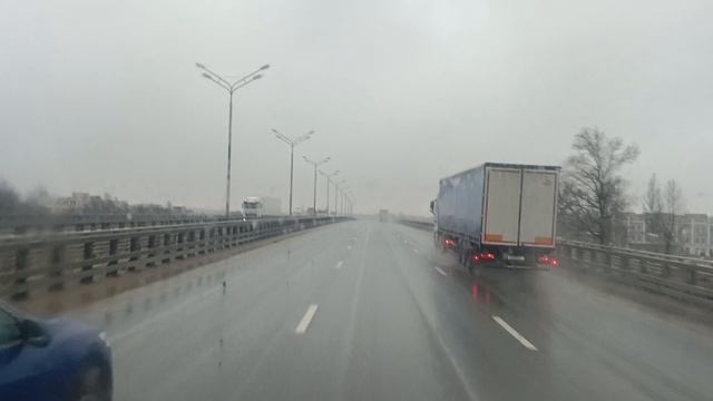 Едем в москву, зимняя весна.