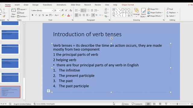 The Best Introduction to Verb Tenses-SMART TUTOR