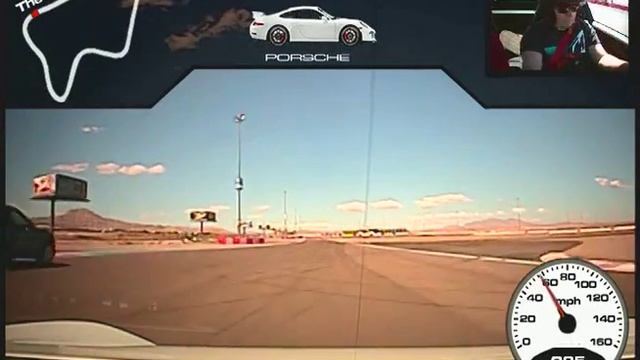 MvL Porsche 991 GT3 at Exotics Racing Las Vegas Track time