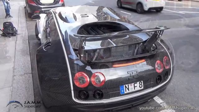 Mansory Vivere Bugatti Veyron - Start up + Driving