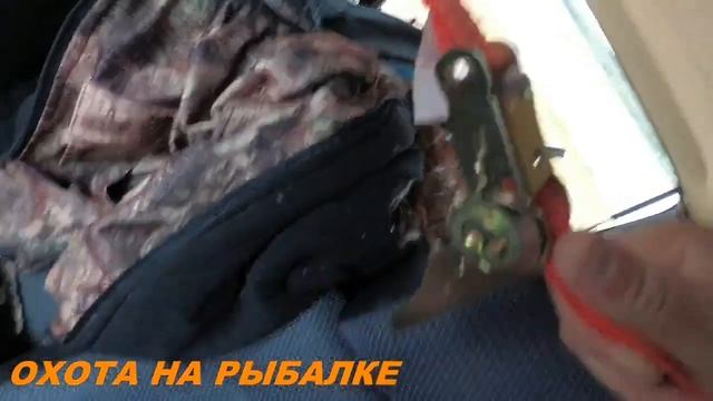 Перевозка лодки ПВХ на крыше.