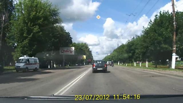 Авария в Твери 23.07.12