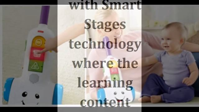 Fisher-Price Laugh & Learn Smart Stages Vacuum - Best Kids Ride on Toys