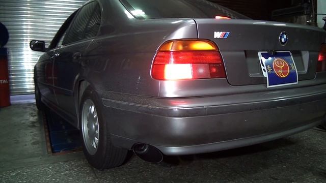 【泰榮排氣管】1996 BMW 520i (Tai-Rong exhaust)