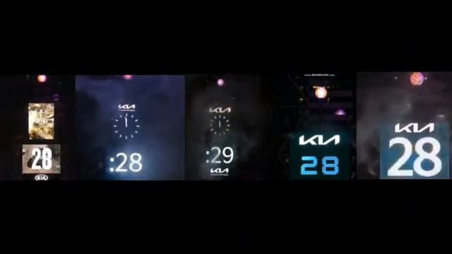 Times Square Kia Countdown 2021 vs 2022 vs 2023 vs 2024 vs 2025 New Years Eve  Countdown Cam.mp4