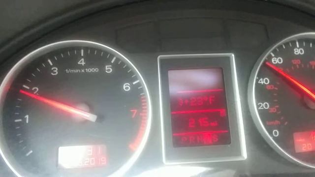 03 Audi A4 1.8t quattro rpm problem