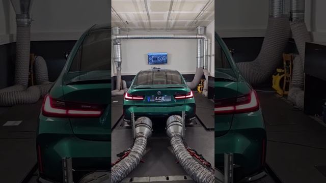 Stage 1 for this brand new BMW M3 G80 - from 510 to 637 HP 🔥 great dyno run - LCE Performance