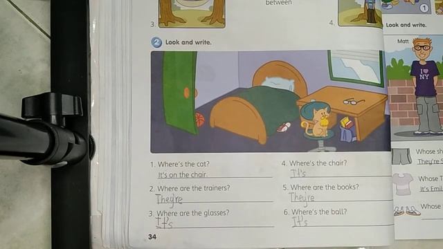 My New House Year 3 Workbook Page 34