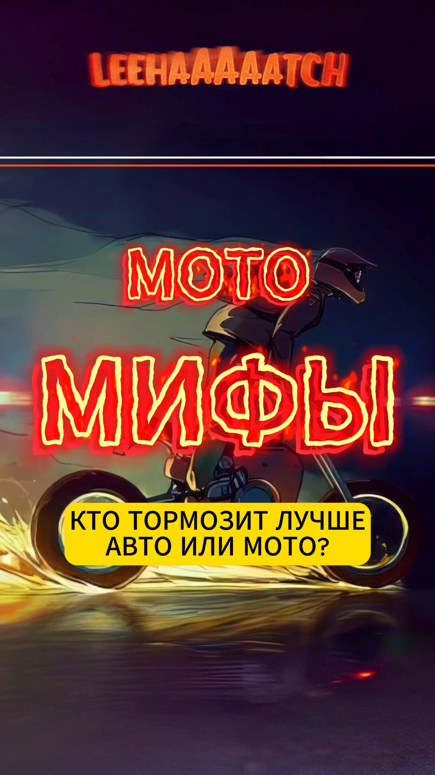 Мото-мифы. Кто тормозит лучше авто или мото?