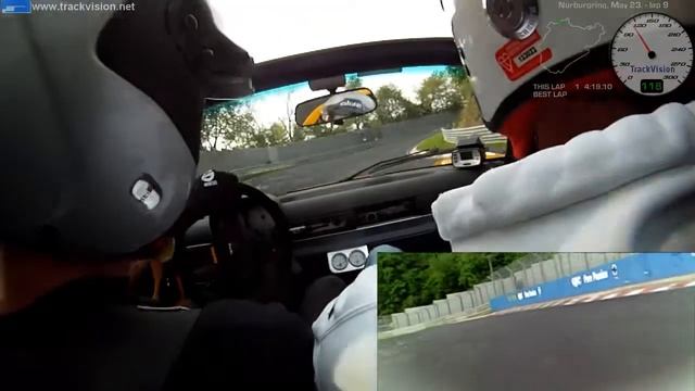 Lotus Elise S1 around Nürburgring, tuition lap, BTG 8:59