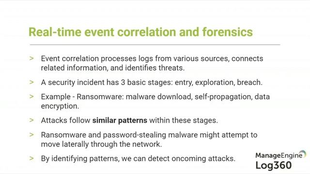 Go beyond auditing: Use logs to reinforce network security