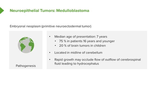 05. Neuroepithelial Tumors Medulloblastoma