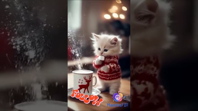 Мимимишные котейки и собачки ❄️💫❄️