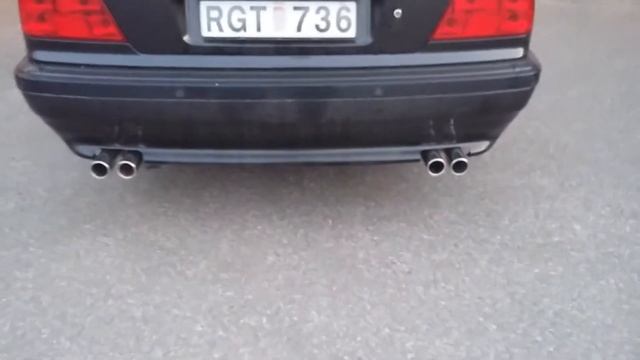 Bmw 740 v8 exhaust