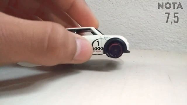 Análise do Mini Cooper S Challenge(Hot Wheels)