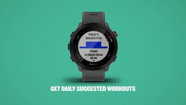 Garmin: Run with Forerunner 55