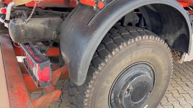 UNIMOG - U5000 4x4, Kipper, Kommunalhydraulik, Bergstütze, Seilwinde