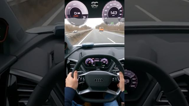 2021 Audi Q4 e-tron - Top Speed | #SHORTS