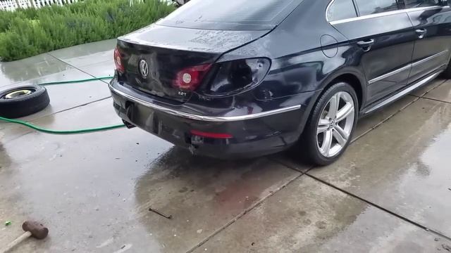 Fixing the wrecked VW CC R -LINE from copart auto auction ( not a vw cc sport )