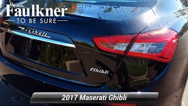 Certified 2017 Maserati Ghibli S Q4, Willow Grove, PA H1249955