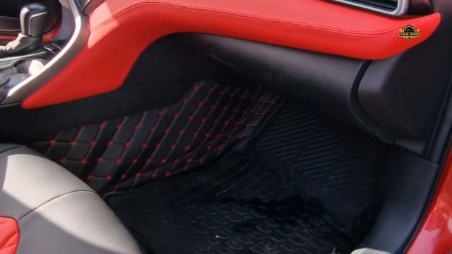 RED AND BLACK SEAT COVER