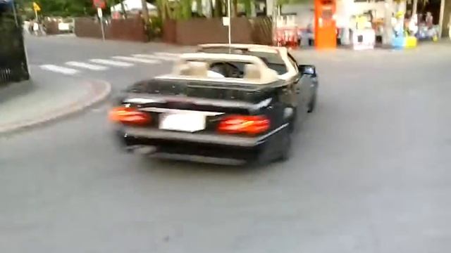 Mercedes-Benz SL500 (R129)  Acceleration in Jantar