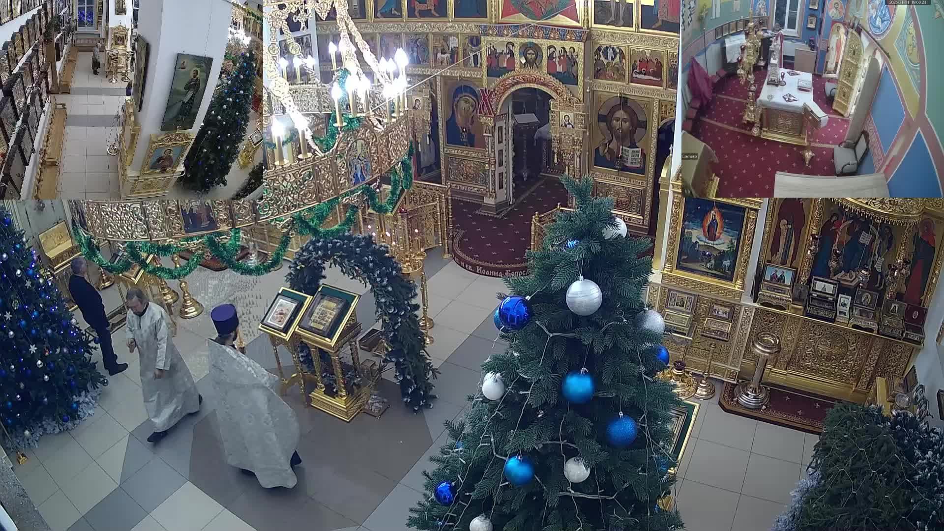 Вечернее богослужение 11 января 2025 года.