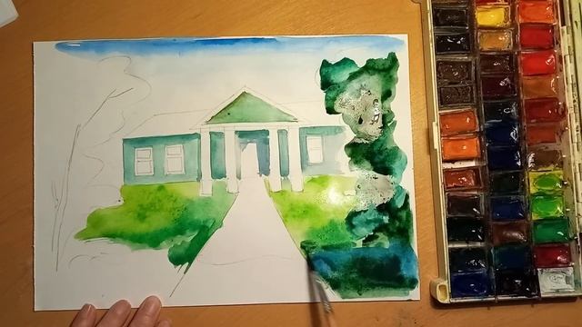 Дворянская усадьба Рисуем вместе