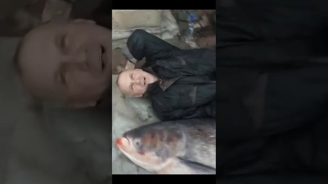 Кто это?Вот это улов рыбаков