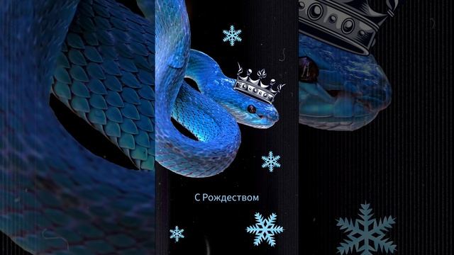 Новогодняя змея