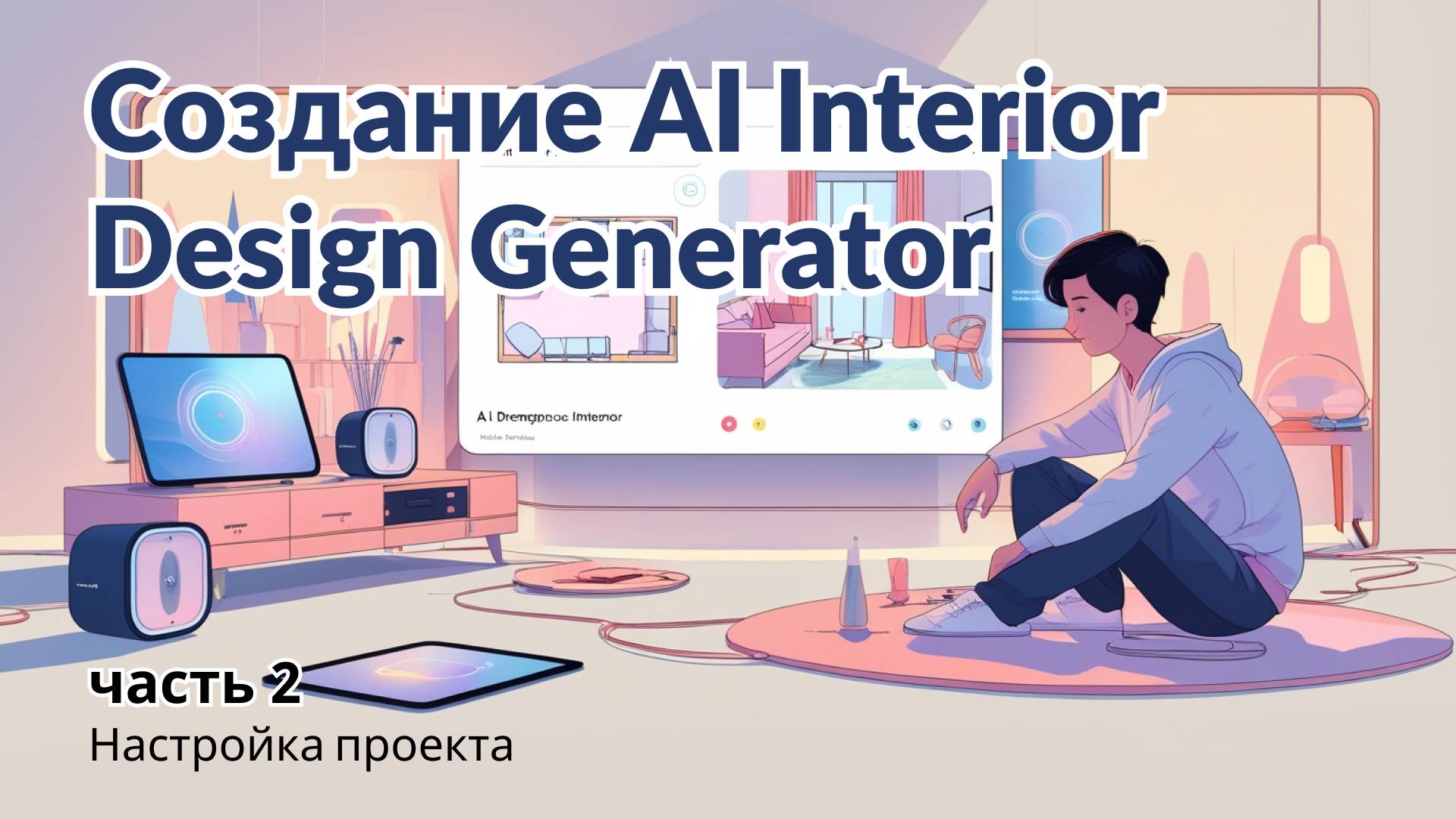 Создание AI Interior Design Generator.  | Часть 2. Настройка проекта