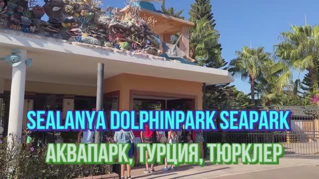 Подробный обзор аквапарка Sealanya Dolphinpark Seapark Турция