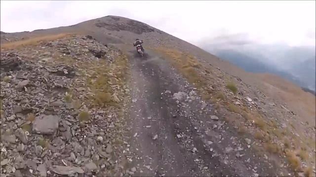 Monte Jafferau -Part 4- über Skipiste mit BMW GS 1150