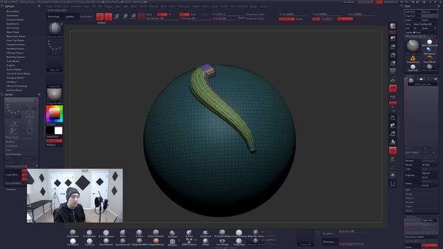 A Quick And Easy Way To CREATE HAIR In ZBrush