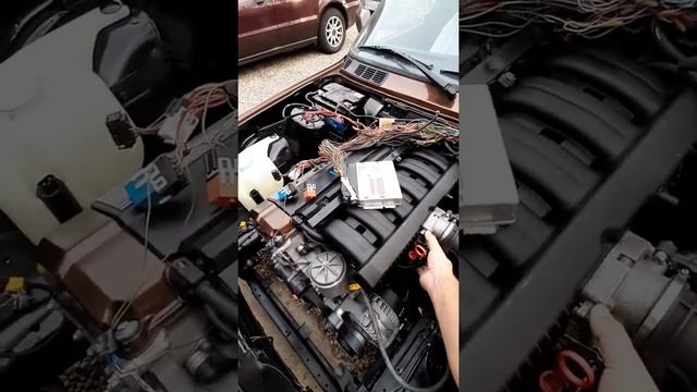 Bmw e30 first start m50b25 swap