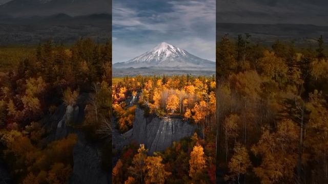 Осенняя Камчатка - время погружение в яркие пейзажи.